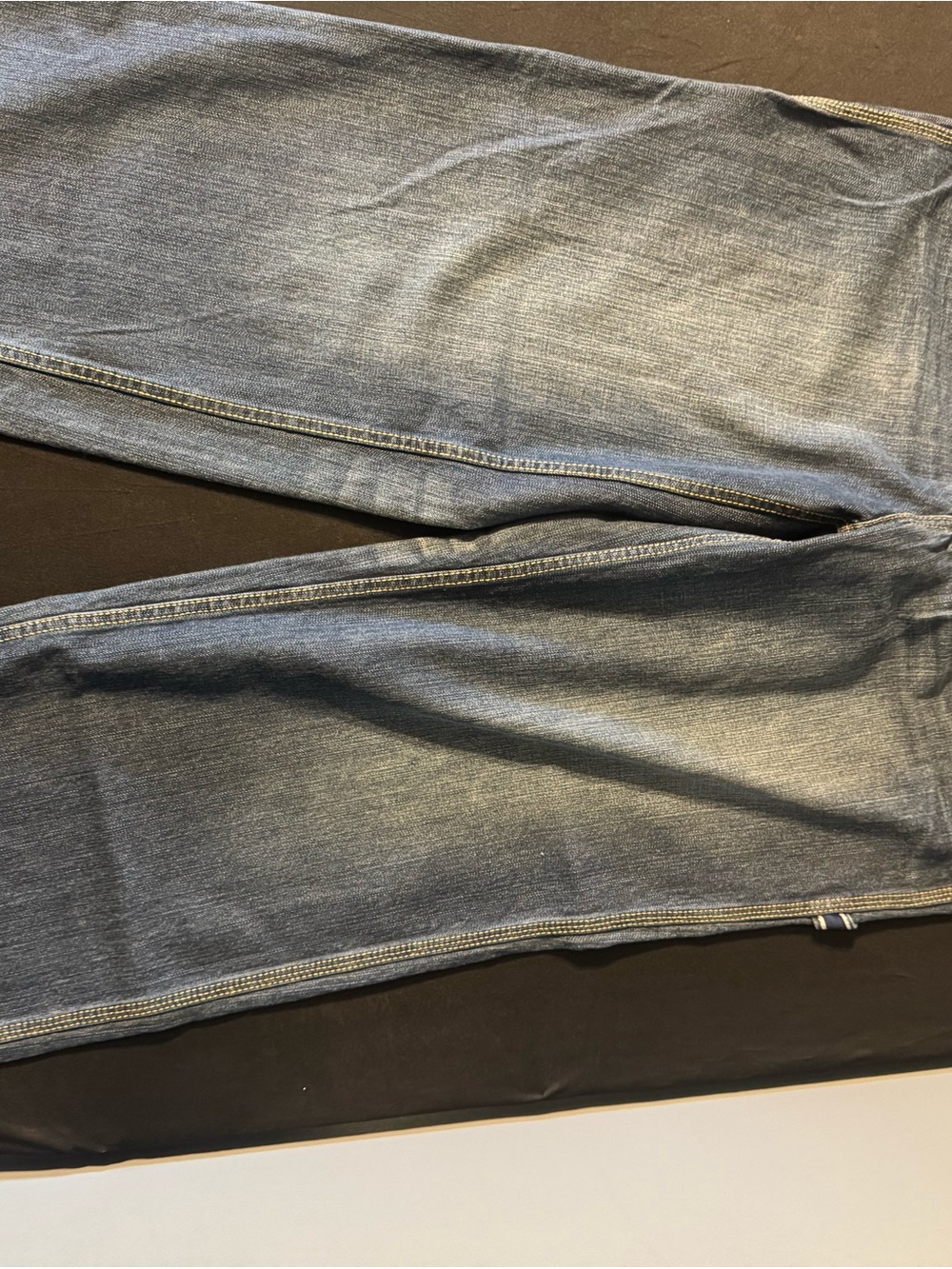 U.S. Polo Assn. Straight-Leg Faded Blue Jeans